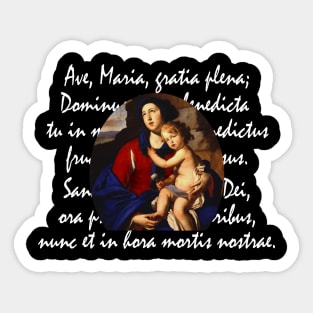 St. Maria Sticker